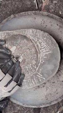 Here’s a stunning example of a Harpoceras sp. Ammonite fossil that was found by a friend