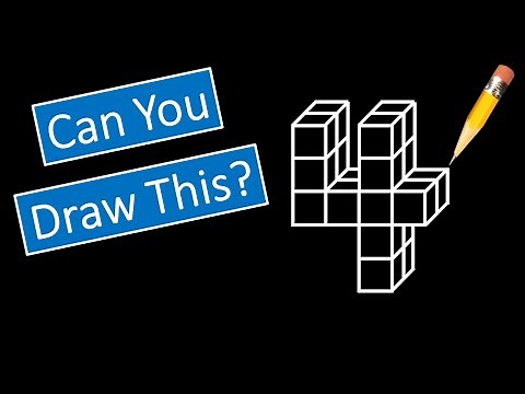 How to Draw a 3D Number 4