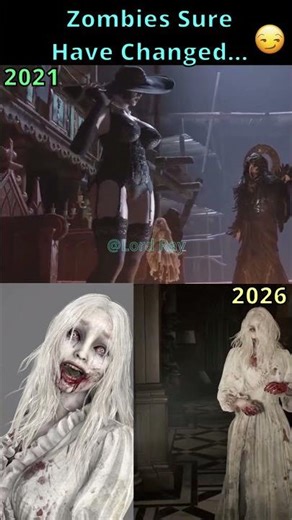 Zombies In 2021 Vs 2026 Are Wild... - Resident Evil 9 Requiem