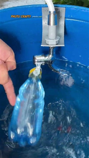 Automatic Float Valve System from Plastic Bottles