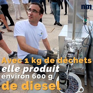 947K views · 16K reactions | Cette machine produit du diesel à partir de déchets plastique non-recyclables ✨. Elle sera présentée à Nice samedi 21 septembre de 11 heures à 17 heures, quai de la Douane. Le carburant produit peut-être utilisé dans les moteurs de bateaux, camions, groupes électrogènes... ►https://www.nicematin.com/a/259446 | Nice-Matin | Facebook
