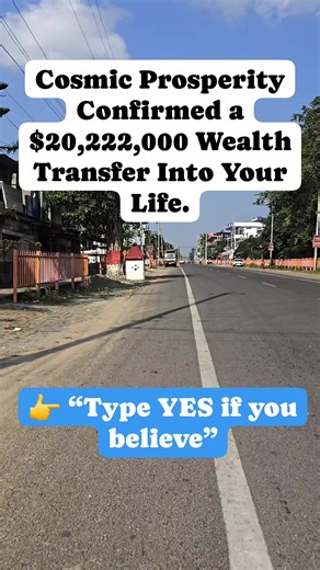13K views · 915 reactions | Cosmic Prosperity Confirmed a $20,222,000 Wealth Transfer Into Your Life.#fbreels #lawofattraction #motivation #inspiration #usa #spirituality | Positive Law of Attraction | Facebook