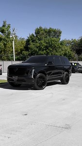 2025 ESCALADE SPORT PLATINUM SOLD / STOCK #11371A 2.5” Custom Leveling Kit 24” Vossen “HF6-3” Wheels 35x12.50R24LT Nitto A/T Tires Blacked Out w/ Smoked Markers #Cadillac #Escalade #Sport #Platinum #Blackout #Leveled #NittoTires #Vossen #AutoplexCustoms #HurstAutoplex #4WD | Hurst Autoplex