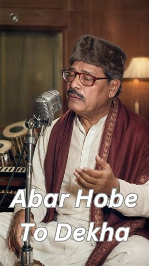 Abar Hobe to Dekha | Manna Dey #retrobengali #ytshorts