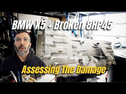 My BMW X5 Gets A Built ZF8 Transmission - Pt. 2: Transmission Removal + Assessing The Damage