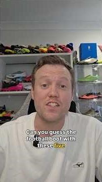 CAN YOU GUESS THE FOOTBALL BOOT WITH THESE 5 CLUES? #footballboots