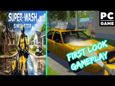 Super Wash Simulator – PC Gameplay
