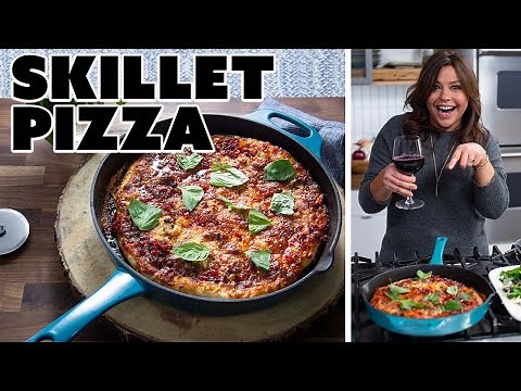 Rachael Ray Makes a Hot Sausage Cast-Iron Pizza | 30 Minute Meals with Rachael Ray | Food Network