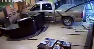 Angry Hotel Guest Crashes Car Through Lobby Over Bill