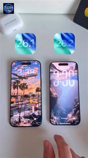 Apple IOS 26.1 ⚡ Apple IOS 26.2 🔥 Quick System Comparison 💥