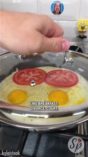 Eggs + Cheese = Crispy Breakfast Perfection 🥚🧀