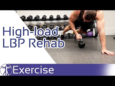 Low Back Strengthening Exercises | Late Phase Rehab