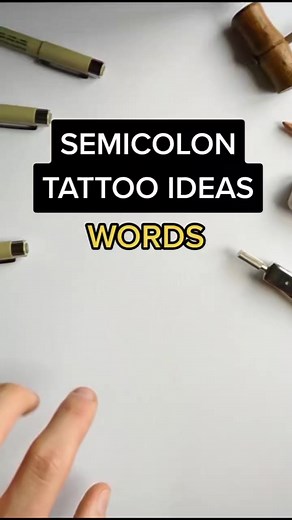 67K views · 1K reactions | Semicolon Tattoo Ideas ✌️ ↟ ↟ ↟ #mentalhealth #semicolon #tattoo #flashtattoo #tattooideas #tattoodesign #dotworktattoo #blackworktattoo #dotworknow #stipling #blacktattooart #finelinetattoo #linework #blackworknow #illustrationartists #darkart #fineliner #illustration #tattoos | JDuke.Illustrations | Facebook