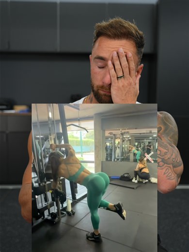 I've seen enough 😩🫣 #bbl #gymtok #gym #reactionvideo