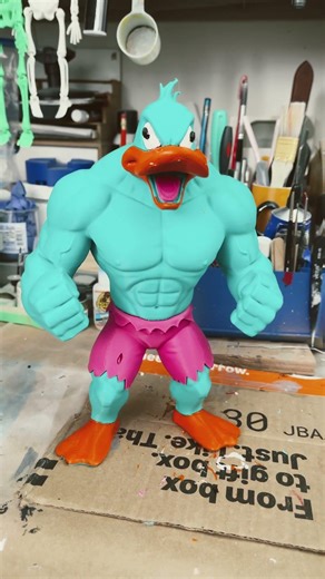 Hulk Daffy Duck #3dprinted