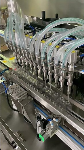 ZONESUN Automatic 12 Heads Servo Cosmetic Filling Machine