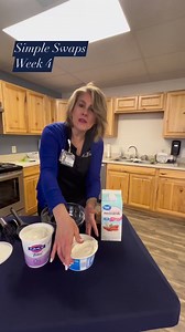 Registered Dietician, Christina Graham, is back with some more Simple Swaps! If you’re a fan of ice cream, check out this easy and delicious swap you can make today. #simpleswaps #healthyliving #healthyswaps #trmc #titusfit #poundsdownchallenge #tipoftheweek #healthyeating #easyswaps #icecreamswap #snackswaps | TitusFit Wellness Center