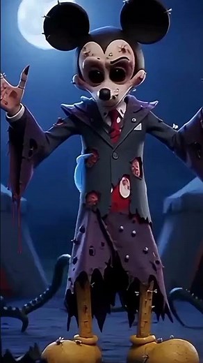Mickey Mouse Zombie: Emotional Nightmare in the Infected Headquarters! #MickeyZombie