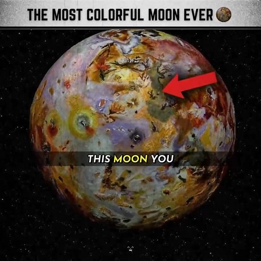 Meet Io Jupiter's Moon 🌋🟠