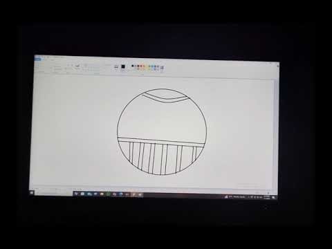 Step-by-step easy scenery drawing for beginner.