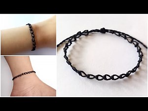 Diy easy bracelet & anklet