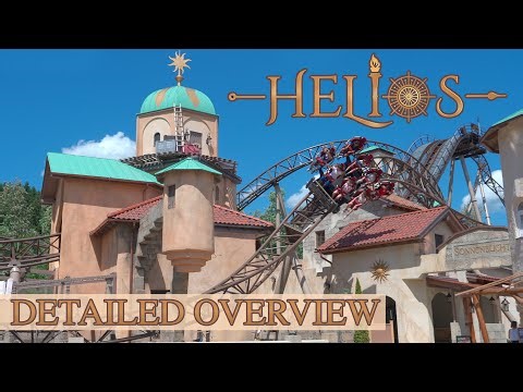 Helios Review | The Beautifully Themed Mack Thrill Coaster at Fantasiana