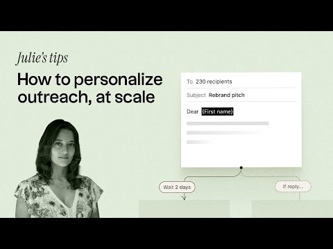 4. How to personalize outreach at scale, with folk CRM | Getting Started series