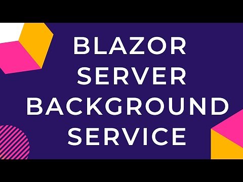 Blazor Server BackgroundService