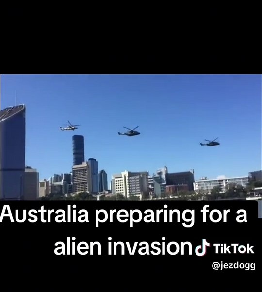 Australia's Preparation for an Alien Invasion