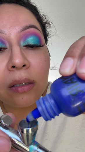 Liquid Airbrush Makeup Tutorial | Beauty & Water Case Colors