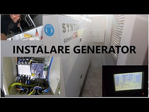 Instalare generator de curent electric - pregatiti pentru BLACKOUT :-)