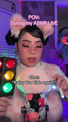 Sunshine Jazzy ASMR Rainy Car Ride Experience