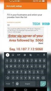 Setup Zoiper Mobile for receiving BSNL FTTH VOIP calls #shorts #youtubeshorts