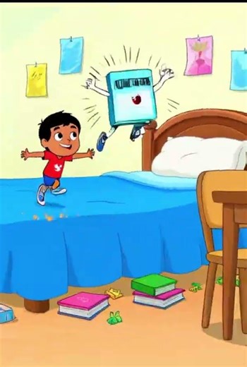 Episode - 2 My Homework Ran Away! 📚😱 | Funny Cartoon Short l animated cartoon shorts