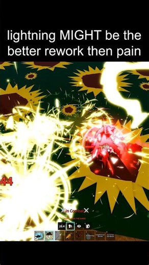 lightning MIGHT be the better rework #roblox #bloxfruits