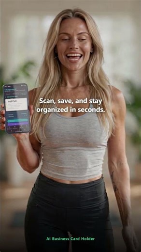 Stop losing leads! - AI Business Card Scanner