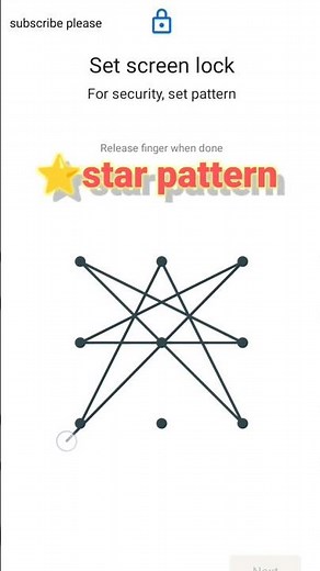 Star pattern lock !! #pattern #viral #shortsvideo #youtubeshorts #patternlock #starpattern #star