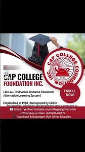 Magtapos ng 4 yrs kurso s Kolehiyo s loob ng 2 1/2 yrs or less s tulong ng Modular Distance Learning