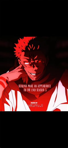 Sukuna make an appearance in the End Season 3