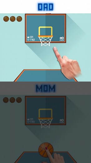 Basketball FRVR Instant on Reels