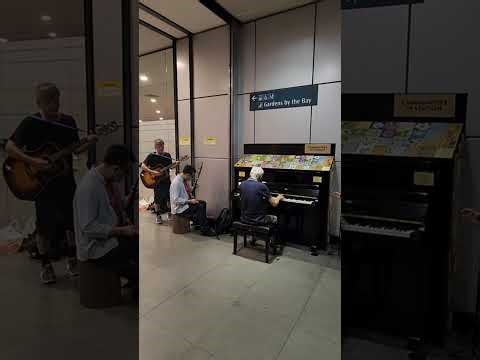 Public piano performance 街头钢琴表演@让我欢喜让我忧 #singapore #piano #public