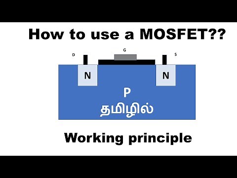 MOSFET - How is it working? - In Tamil