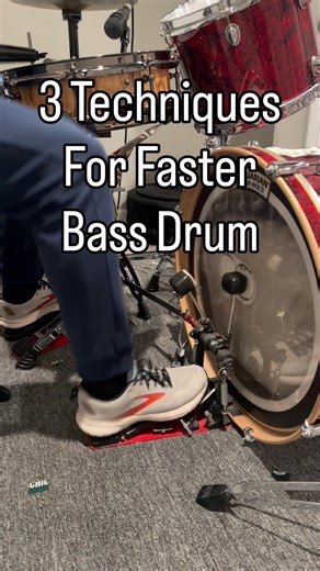 Learn Faster Bass Drum Techniques | 3 Methods Tutorial #drumtutorial #bassdrum #drumtechniques
