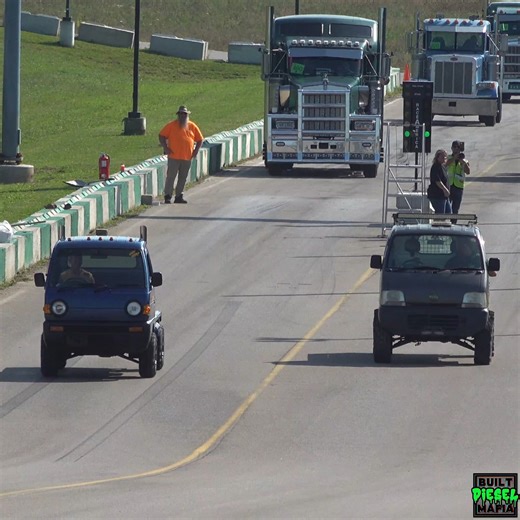 58K views · 903 reactions | Mini Truck showdown with one mini driver Stetson behind the wheel as well from the 2024 Unc's Semi Stampede 2024 from Kuhnle Motorsports Park #minitruck #racetruck #dragrace | BUILT Diesel MAFIA | Facebook