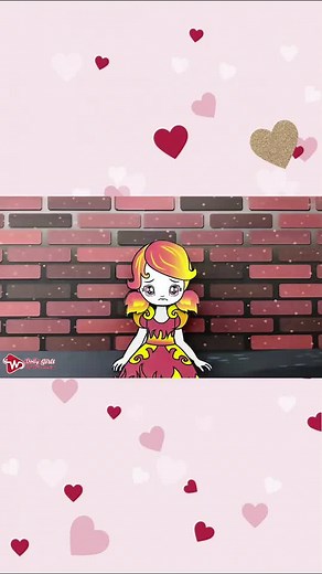 Paper Dolls Dress Up - Fire Girl has Kidnapped #animation #foryou #kids