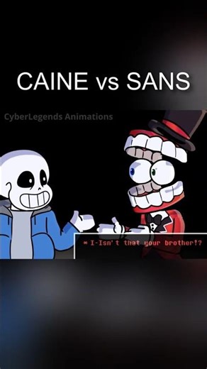 CAINE vs SANS (Digital Circus Animation)