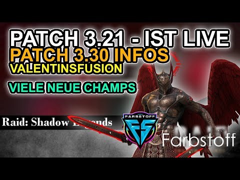 Raid: Shadow Legends - Patch 3.21 Ist Live - Patch 3.30 - Neue Fusion kommt - Alle Infos
