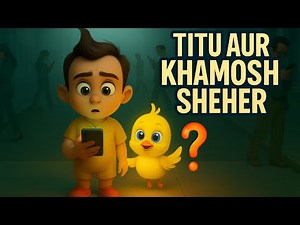 Titu & The Mysterious Silent City - Hindi Moral Story