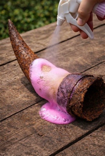 See how to remove rust from any object!#rust #satisfactory #work #us