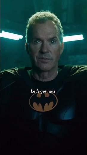 Batman x The Flash: Michael Keaton - "Let's get nuts"